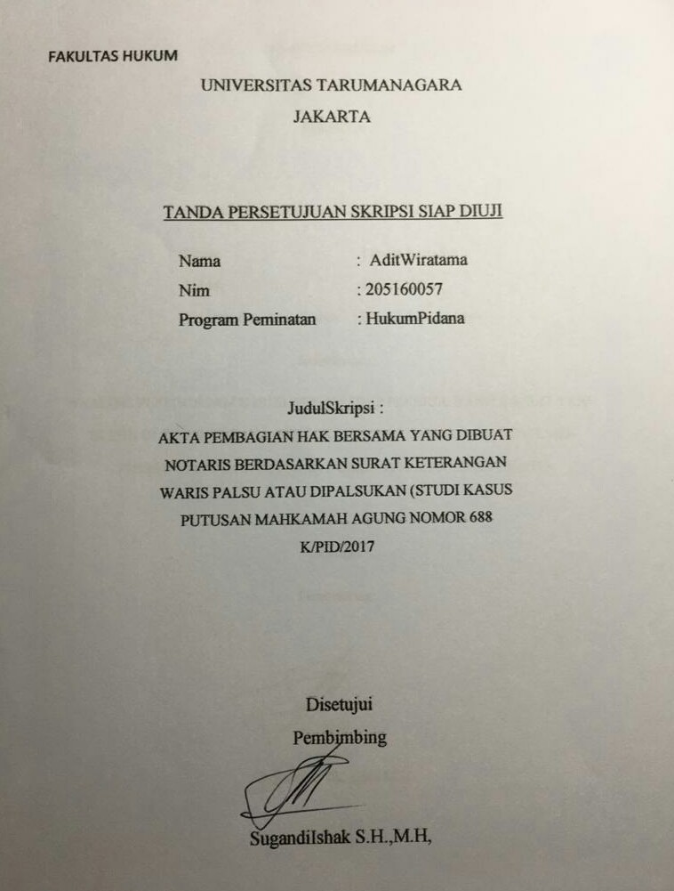 Contoh Surat Keterangan Waris Yang Dibuat Notaris Con Vrogue Co